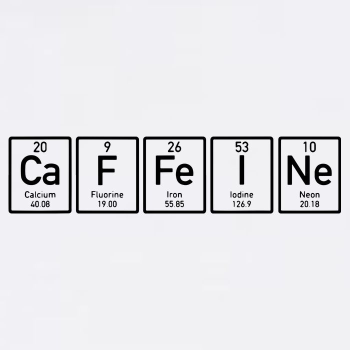 Caffeine Periodictable Coffee Cool Comfort Performance Bucket Hat