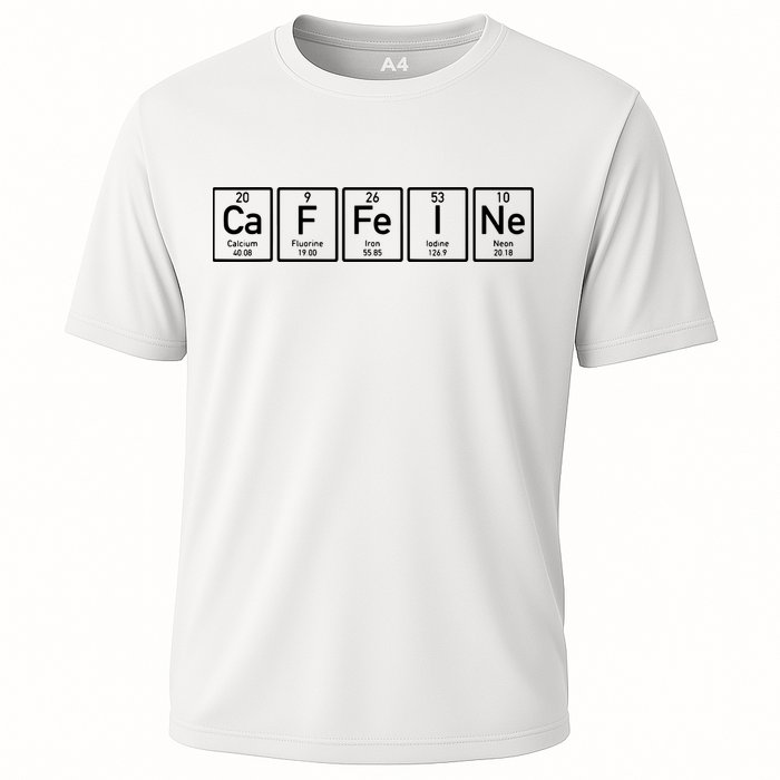 Caffeine Periodictable Coffee Cooling Performance Crew T-Shirt