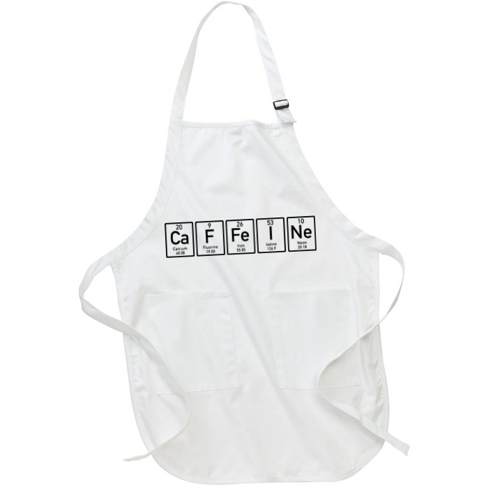 Caffeine Periodictable Coffee Apron