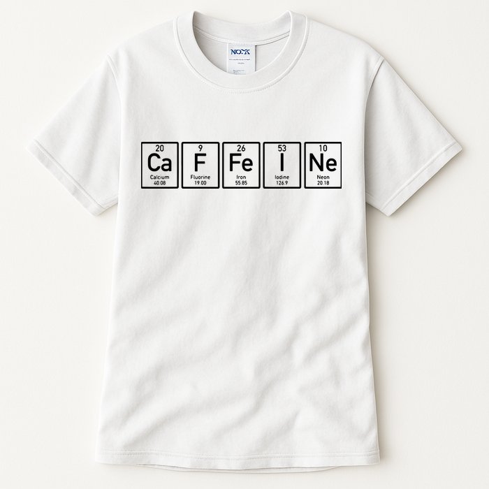 Caffeine Periodictable Coffee Tall T-Shirt