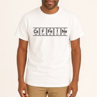 Caffeine Periodictable Coffee Tall T-Shirt