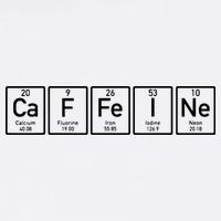 Caffeine Periodictable Coffee Tall T-Shirt