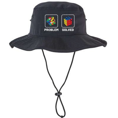 Competitive Puzzle Cube Problem Solved Speed Cubing Legacy Cool Fit Booney Bucket Hat