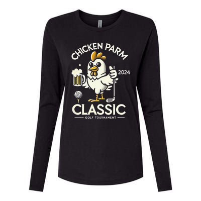 Chicken Parm Classic Womens Cotton Relaxed Long Sleeve T-Shirt