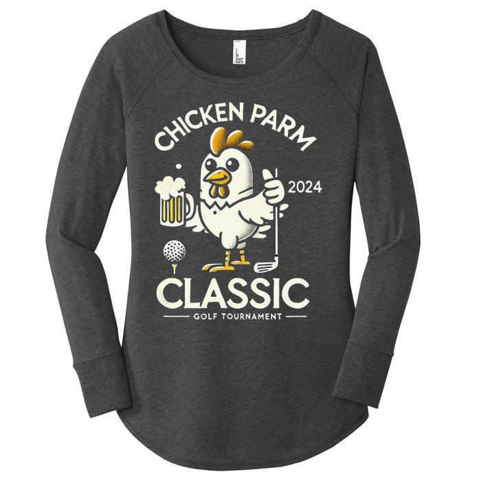 Chicken Parm Classic Women's Perfect Tri Tunic Long Sleeve Shirt