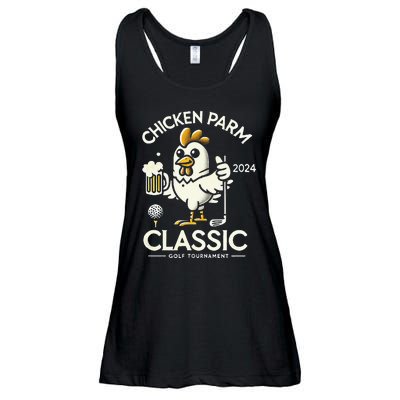 Chicken Parm Classic Ladies Essential Flowy Tank