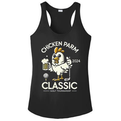 Chicken Parm Classic Ladies PosiCharge Competitor Racerback Tank