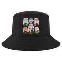 Canned Pickle Coquette Wildflower Canning Season Pickle Jar Cool Comfort Performance Bucket Hat