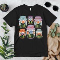 Canned Pickle Coquette Wildflower Canning Season Pickle Jar Premium T-Shirt