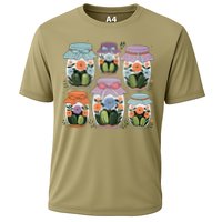 Canned Pickle Coquette Wildflower Canning Season Pickle Jar Cooling Performance Crew T-Shirt