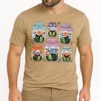 Canned Pickle Coquette Wildflower Canning Season Pickle Jar Cooling Performance Crew T-Shirt
