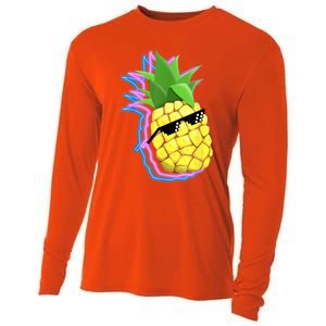 Cool Pineapple Cooling Performance Long Sleeve Crew