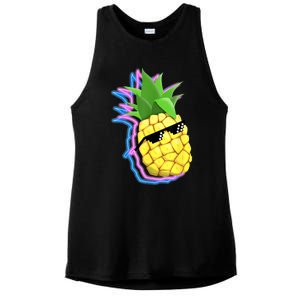 Cool Pineapple Ladies PosiCharge Tri-Blend Wicking Tank