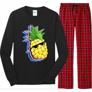 Cool Pineapple Long Sleeve Pajama Set