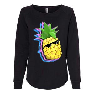 Cool Pineapple Womens California Wash Sweatshirt