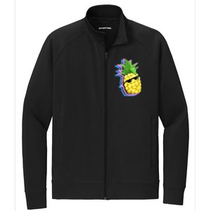 Cool Pineapple Stretch Full-Zip Cadet Jacket