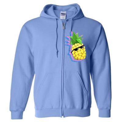 Cool Pineapple Full Zip Hoodie