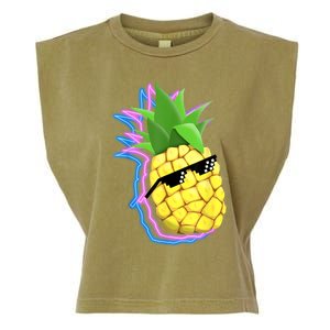 Cool Pineapple Garment-Dyed Women's Muscle Tee