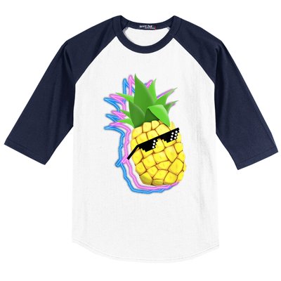 Cool Pineapple Baseball Sleeve Shirt