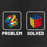 Competitive Puzzle Cube Problem Solved Speed Cubing Cool Comfort Performance Bucket Hat