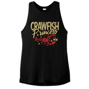 Crawfish Princess Cajun Boil Crayfish Party Wo Girl Ladies PosiCharge Tri-Blend Wicking Tank