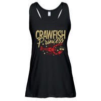 Crawfish Princess Cajun Boil Crayfish Party Wo Girl Ladies Essential Flowy Tank