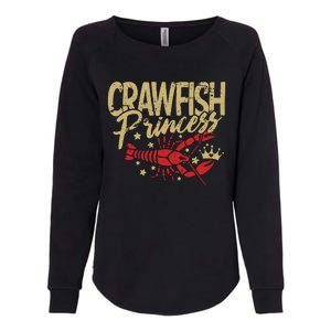 Crawfish Princess Cajun Boil Crayfish Party Wo Girl Womens California Wash Sweatshirt