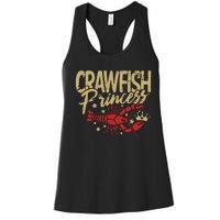 Crawfish Princess Cajun Boil Crayfish Party Wo Girl Women's Racerback Tank