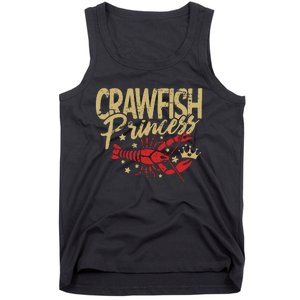 Crawfish Princess Cajun Boil Crayfish Party Wo Girl Tank Top