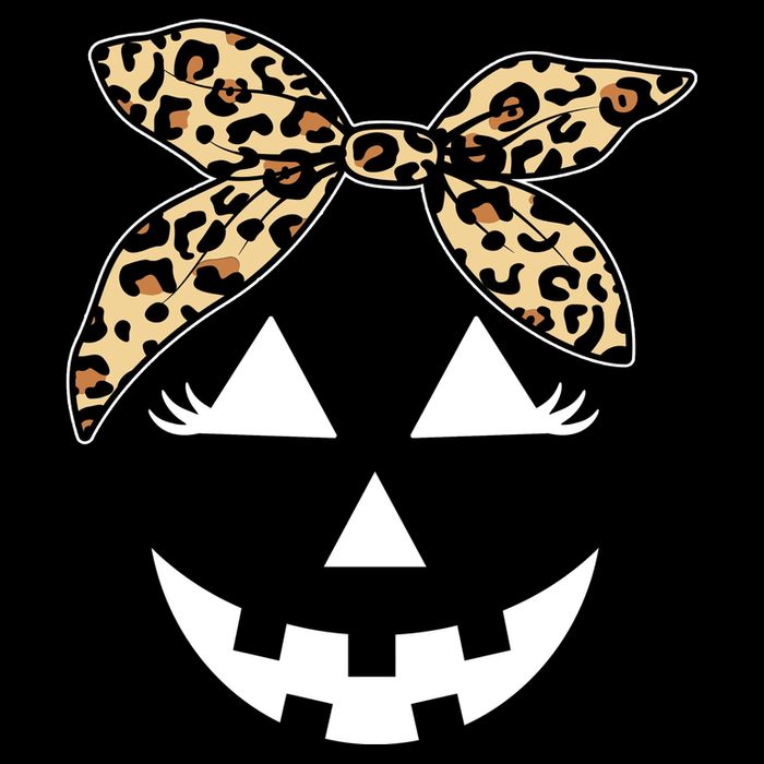 Cheetah Pumpkin Cute Halloween Bucket Hat