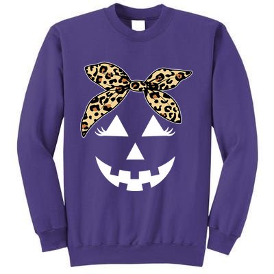 Cheetah Pumpkin Cute Halloween Sweatshirt