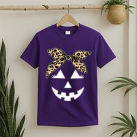Cheetah Pumpkin Cute Halloween T-Shirt