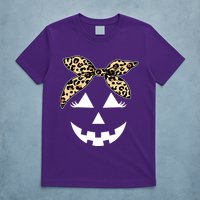 Cheetah Pumpkin Cute Halloween T-Shirt