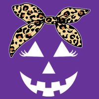 Cheetah Pumpkin Cute Halloween Premium T-Shirt