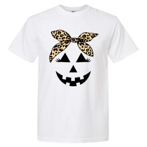 Cheetah Pumpkin Cute Halloween Garment-Dyed Heavyweight T-Shirt