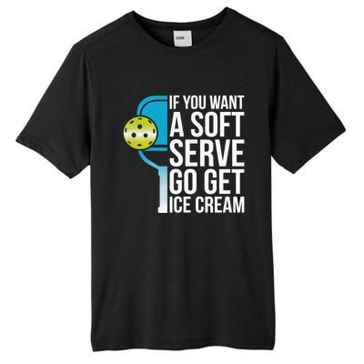 Cool Pickleball Coach Pun Funny Pickleball Meaningful Gift Tall Fusion ChromaSoft Performance T-Shirt