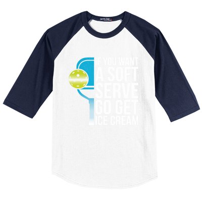 Cool Pickleball Coach Pun Funny Pickleball Meaningful Gift Baseball Sleeve Shirt