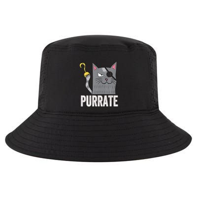 Cat Pirate Cats Halloween Cat Lover Gift Cool Comfort Performance Bucket Hat
