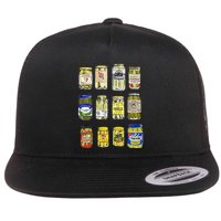 Canned Pickles Canning Season Pickle Jar Lovers Flatbill Hat