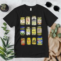 Canned Pickles Canning Season Pickle Jar Lovers Premium T-Shirt