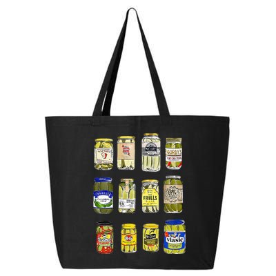 Canned Pickles Canning Season Pickle Jar Lovers 25L Jumbo Tote