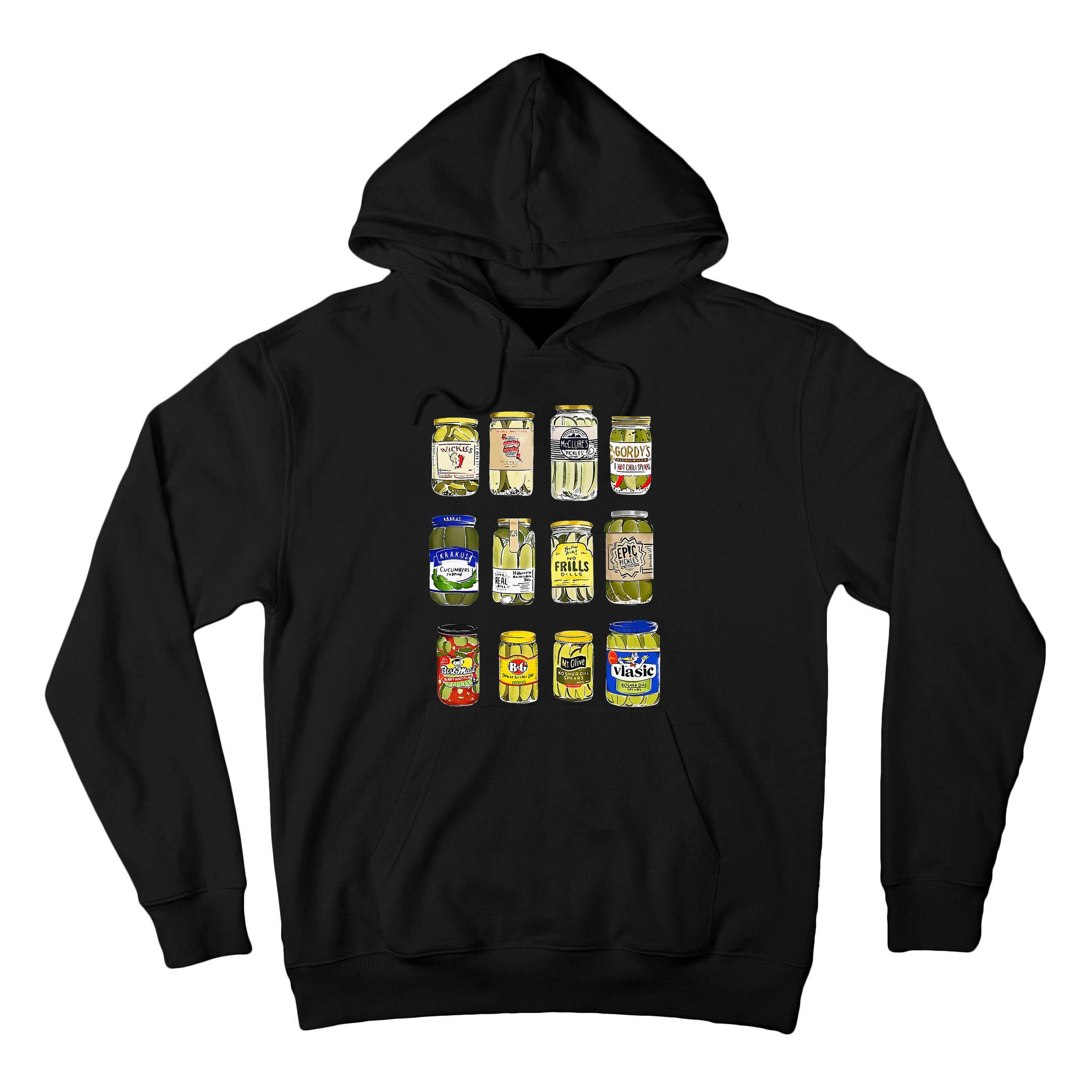 Canned Pickles Canning Season Pickle Jar Lovers Tall Hoodie