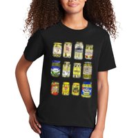 Canned Pickles Canning Season Pickle Jar Lovers Kids T-Shirt