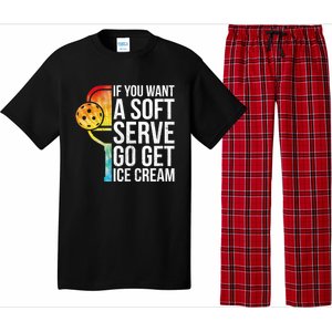 Cool Pickleball Coach Pun Funny Pickleball Gift Pajama Set