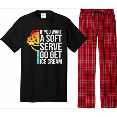 Cool Pickleball Coach Pun Funny Pickleball Gift Pajama Set