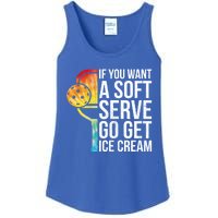 Cool Pickleball Coach Pun Funny Pickleball Gift Ladies Essential Tank