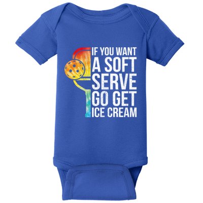 Cool Pickleball Coach Pun Funny Pickleball Gift Baby Bodysuit