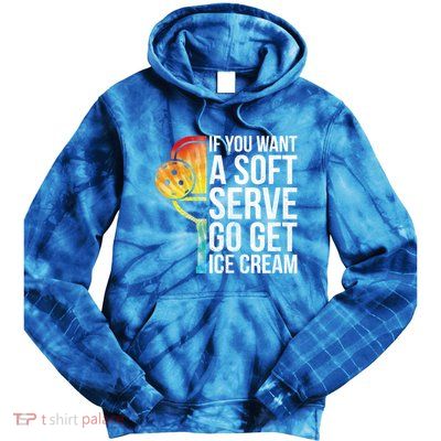 Cool Pickleball Coach Pun Funny Pickleball Gift Tie Dye Hoodie