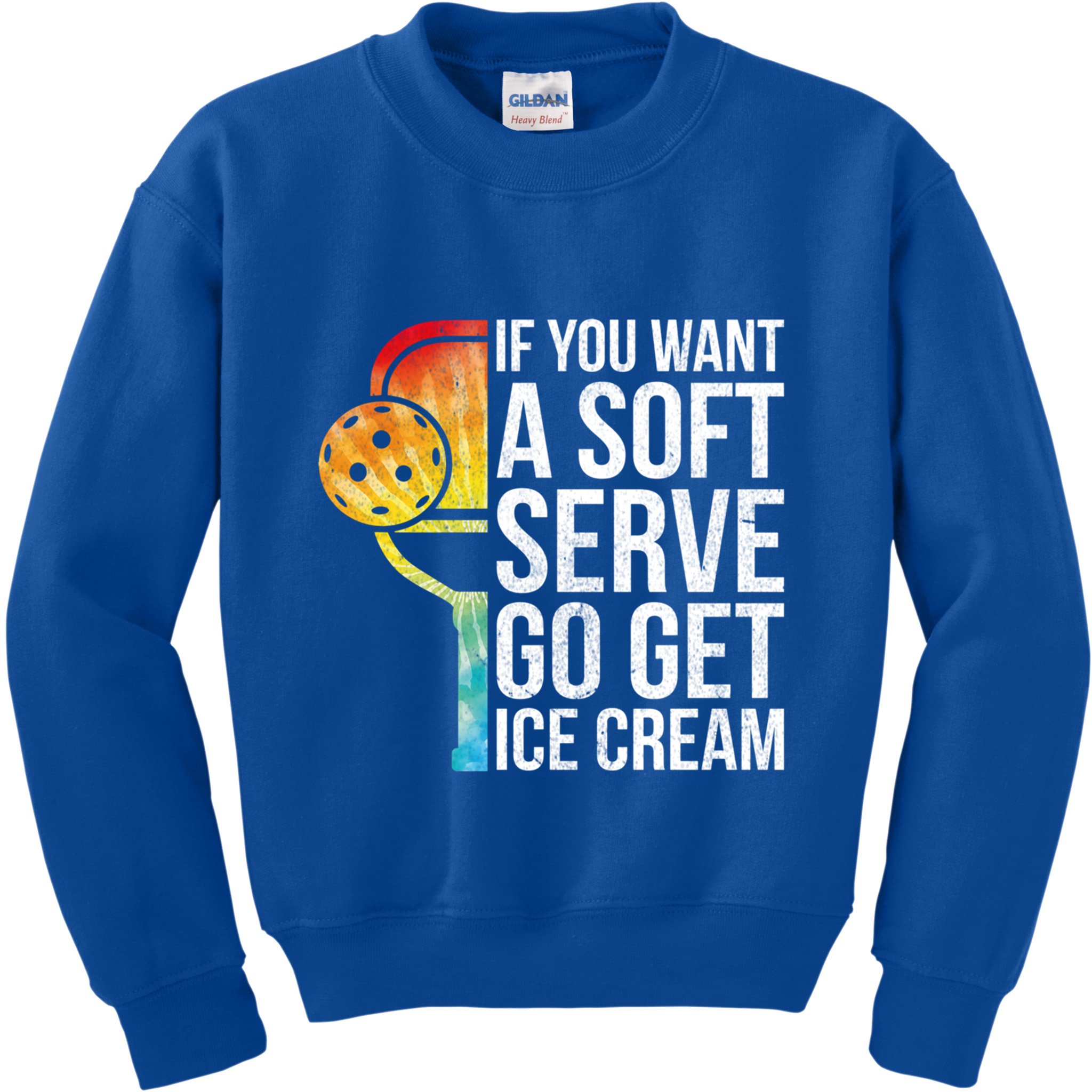 Cool Pickleball Coach Pun Funny Pickleball Gift Kids Sweatshirt