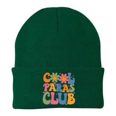 Cool Paras Club Paraprofessional Paraeducator Back To School Knit Cap Winter Beanie